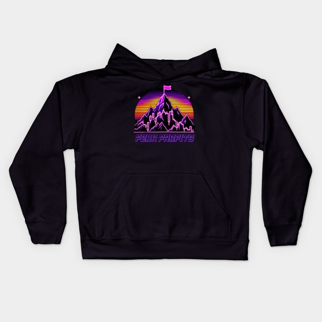 Peak Profits Kids Hoodie by HUNTINGisLIFE